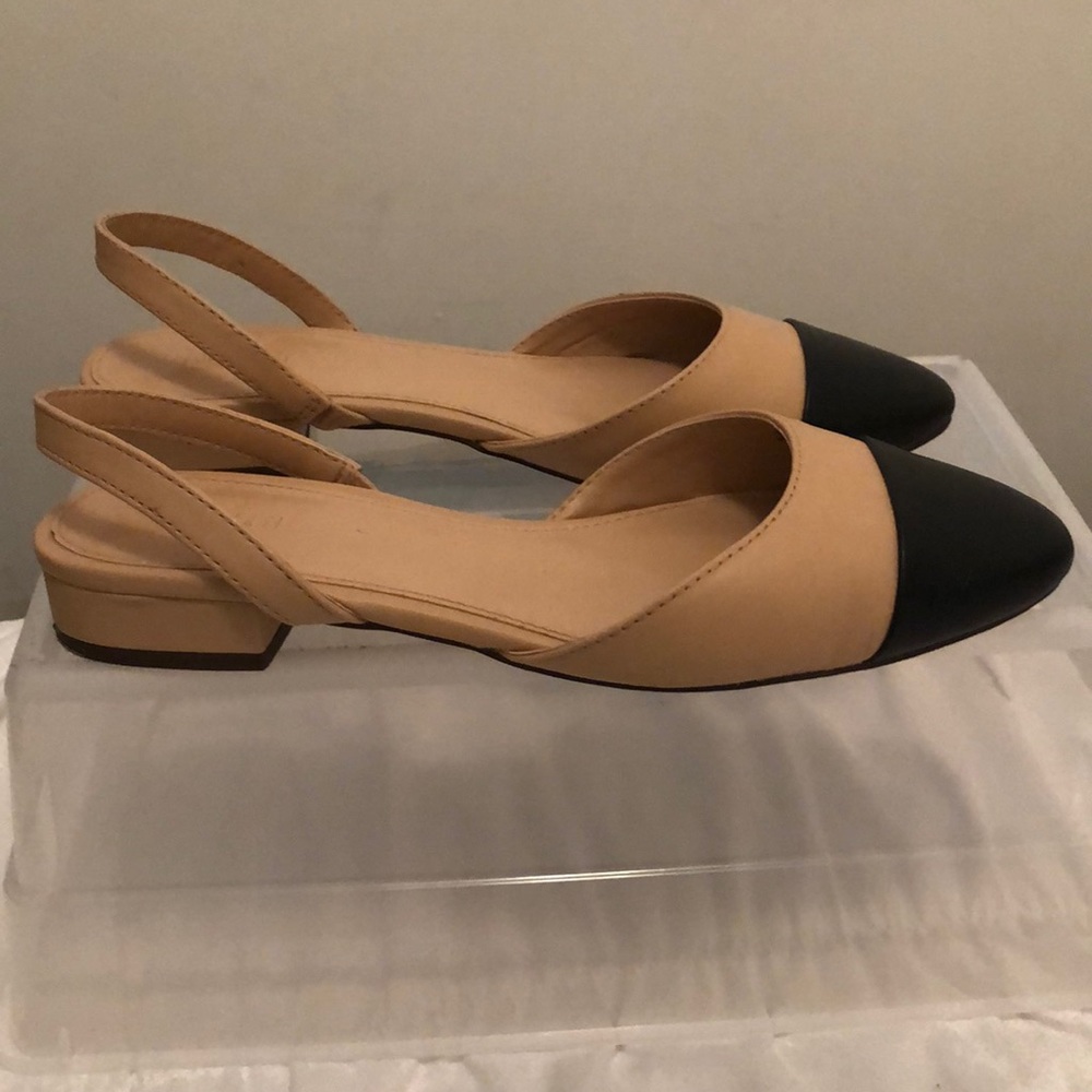 Slingback flats